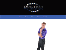 Tablet Screenshot of danatison.com